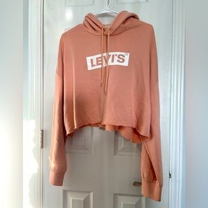 Levi's® Long Sleeve Cropped Hoodie